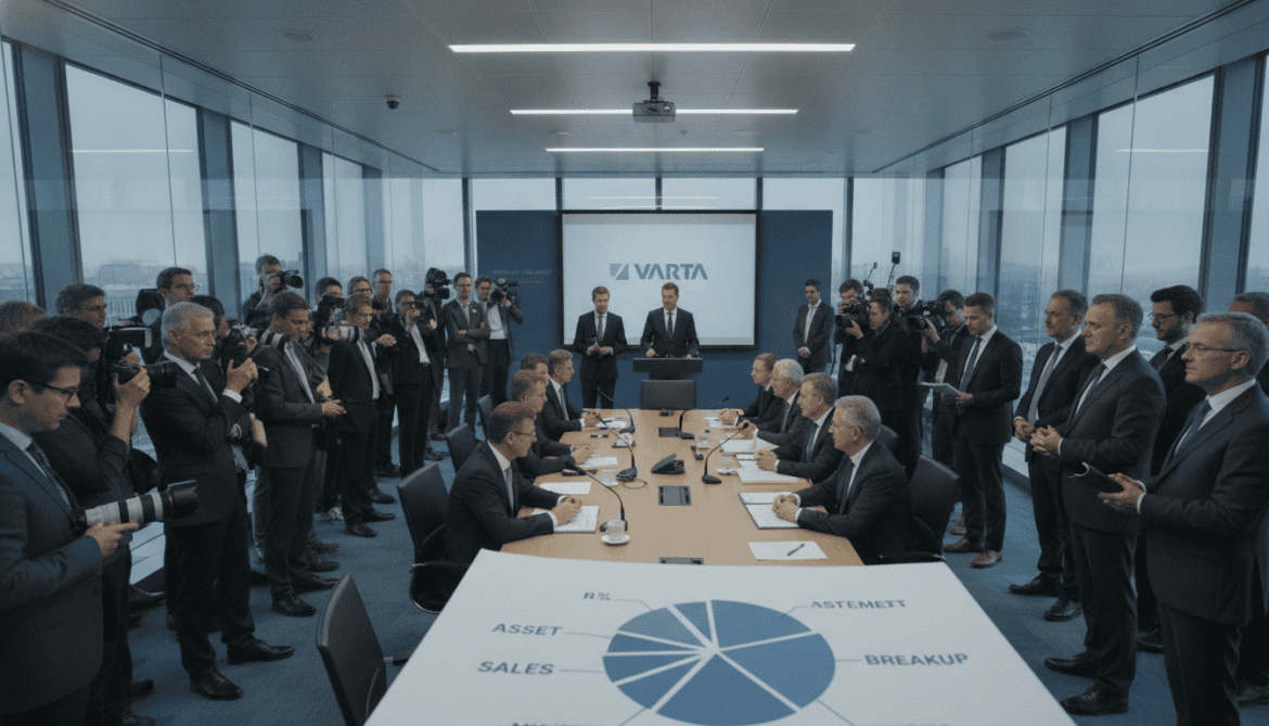 Varta files for insolvency as creditors plan breakup and asset sales