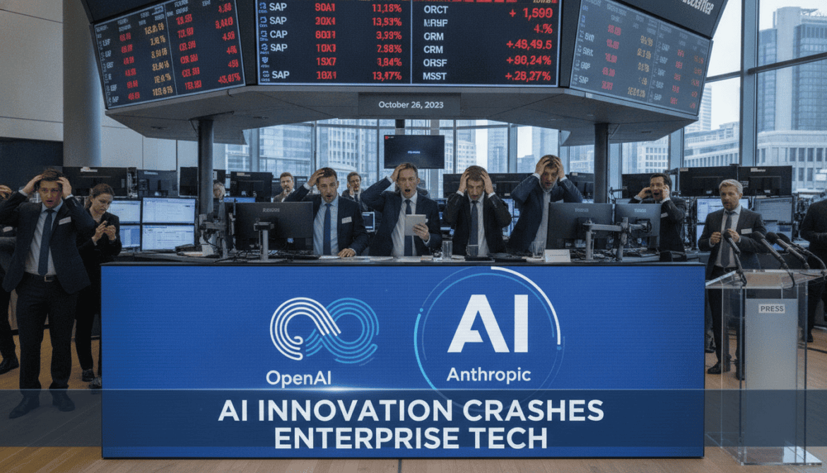 OpenAI and Anthropic announce new features that send enterprise software stocks tumbling including SAP
