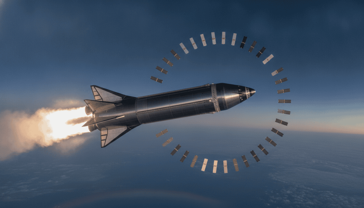 SpaceX Starship completes 13th test flight and deploys 20 Starlink V3 satellites