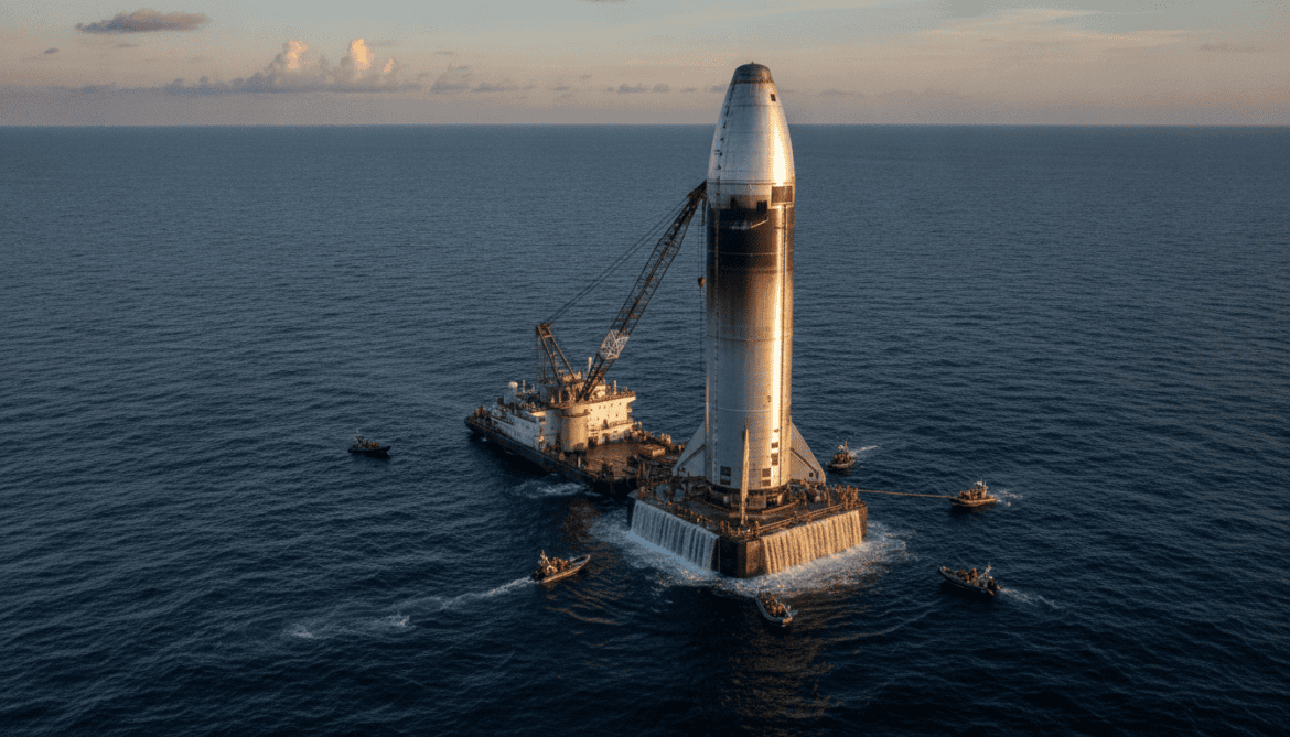 SpaceX Starship completes 13th flight, recovers intact upper stage in Indian Ocean