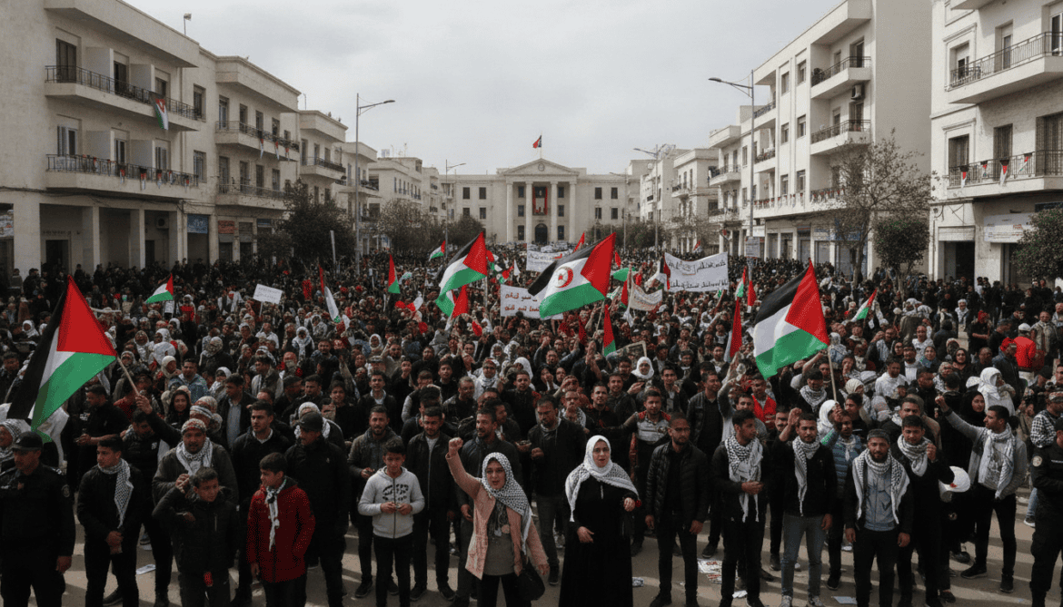 Sidi Bouzid solidarity with Gaza reignites Tunisia's political debate and protests