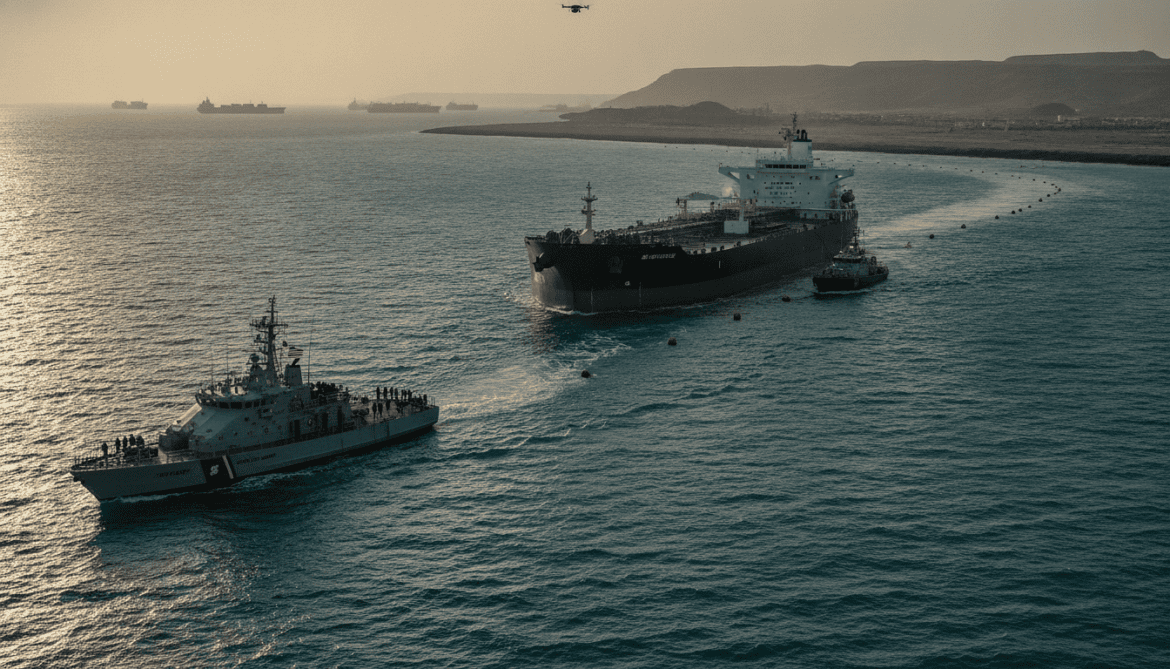 Iran accuses US of forcing open new route through Strait of Hormuz