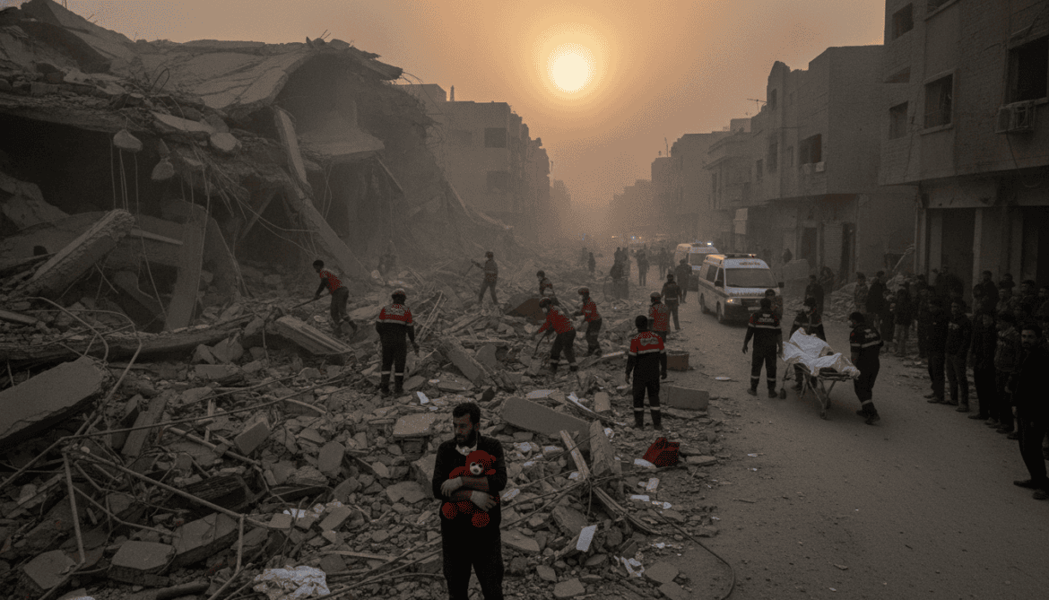 Israeli strikes kill at least three in Khan Younis, Gaza