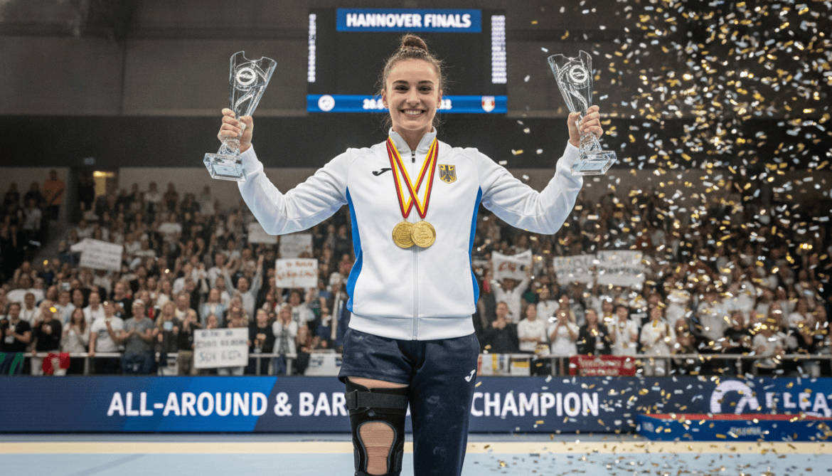 Helen Kevric wins double titles at Hannover Finals after severe knee injury