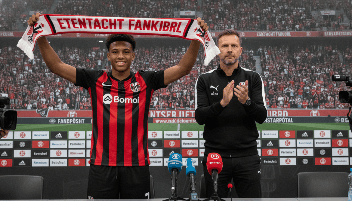 Eintracht Frankfurt signs Noël Aséko as Hütter pledges to reignite fan enthusiasm