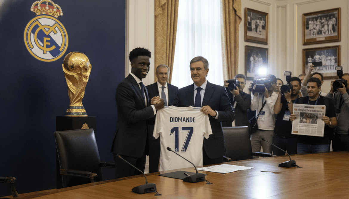Yan Diomande agrees terms with Real Madrid after standout World Cup