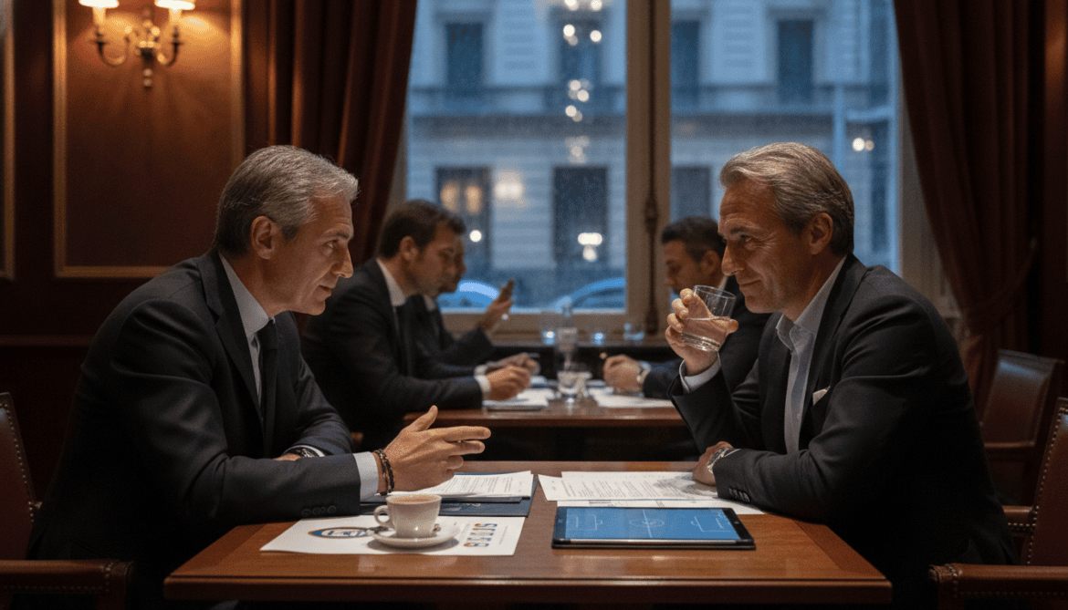 Italian football president Malagò expected to appoint Roberto Mancini as coach