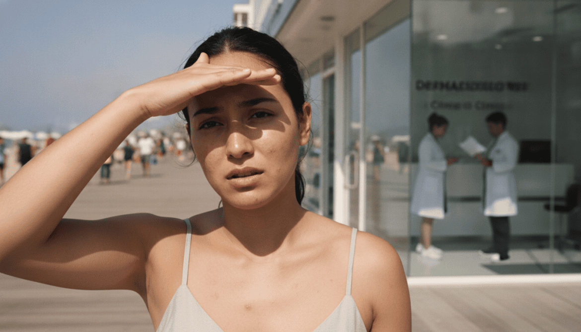 Sun exposure temporarily masks acne but often worsens breakouts, dermatologists warn