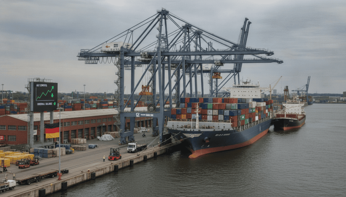 German export expectations rise in July but exports still struggle