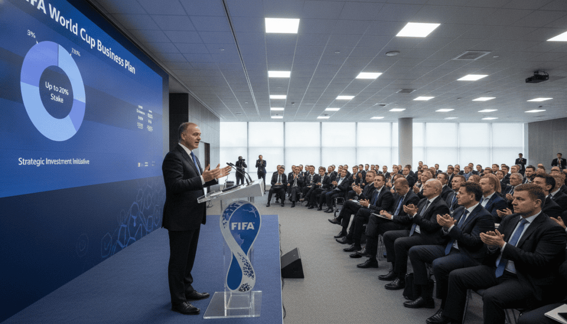 FIFA unveils plan to sell up to 20% stake in World Cup business