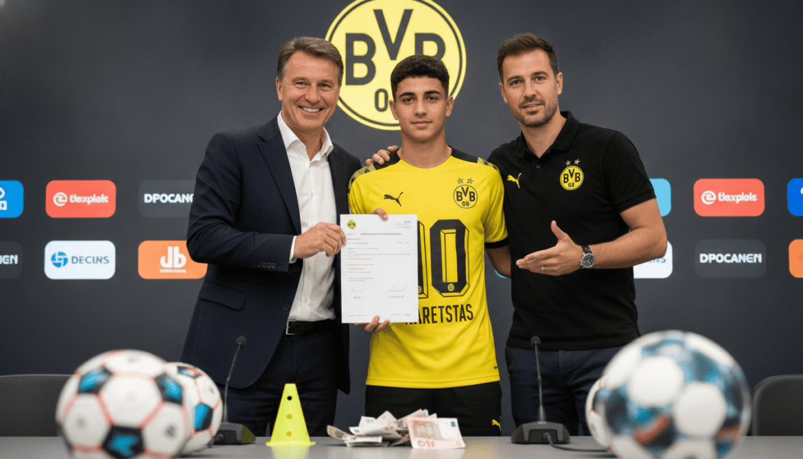 Borussia Dortmund signs Konstantinos Karetsas for €32 million and revives dribbler culture