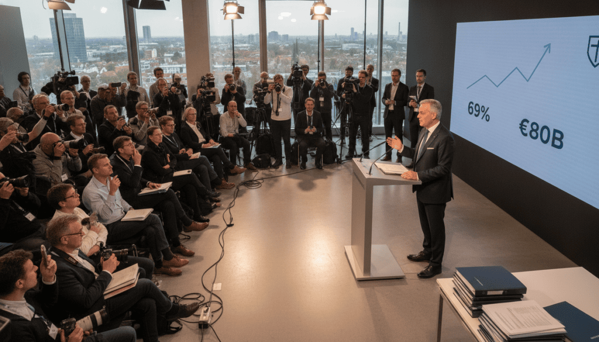 Rheinmetall posts 69% revenue surge and €80 billion order backlog in Q2