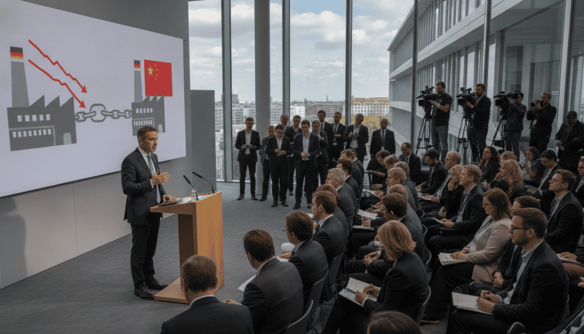 Germany Faces Existential Industry Crisis from China Dependence, Merics Director Warns