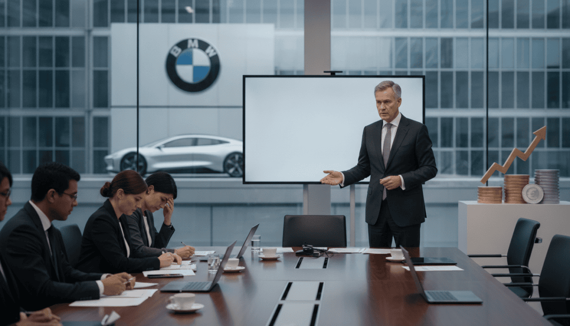 BMW reports 35 percent profit slump as finance arm outperforms car division