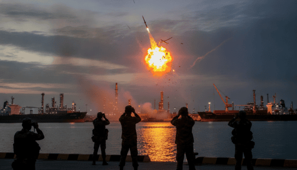 IRGC Intercepts and Destroys Hostile Drone Over Bandar Imam Khomeini Port