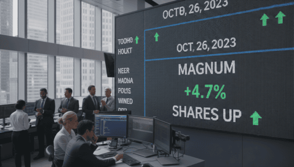Magnum posts 4.7% first-half revenue growth as shares edge higher