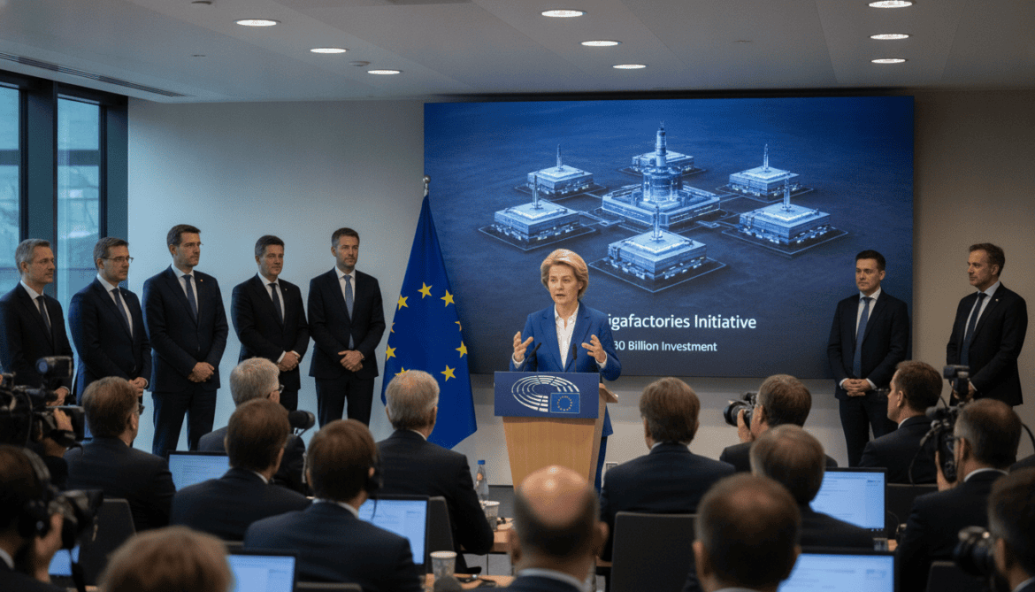 EU launches tenders for seven AI gigafactories in €30 billion plan