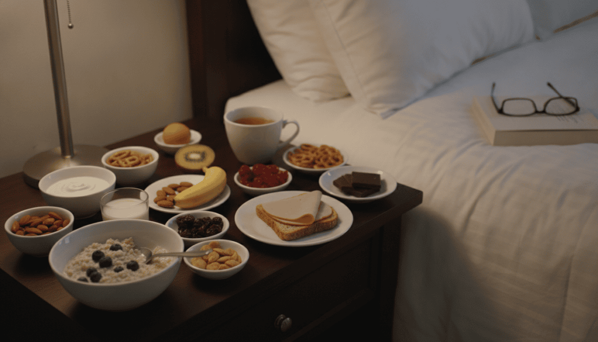 12 Bedtime Snacks to Reduce Stress and Improve Sleep Quality