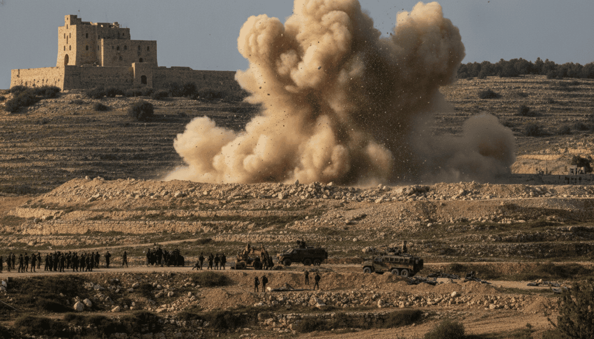Israeli forces detonate 700 tons to destroy Hezbollah tunnels near Beaufort Castle