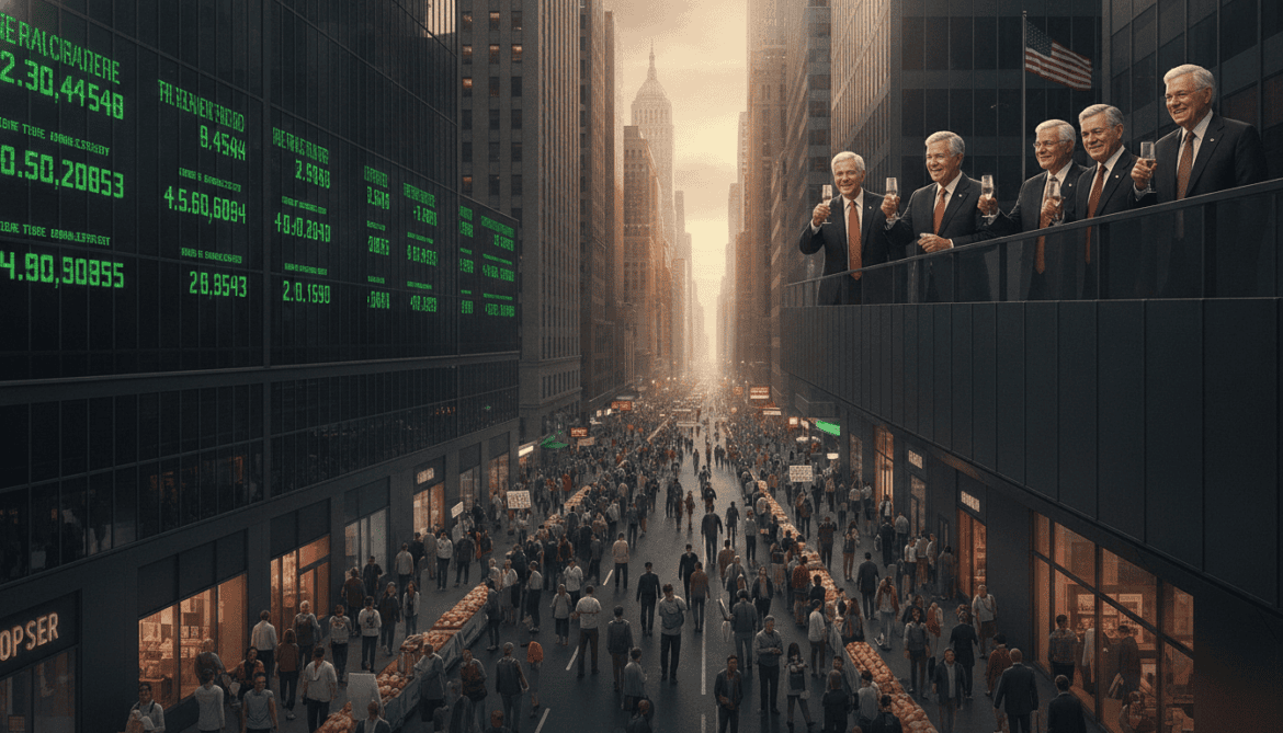 Stock market boom erodes democracy as wealth concentrates among the few