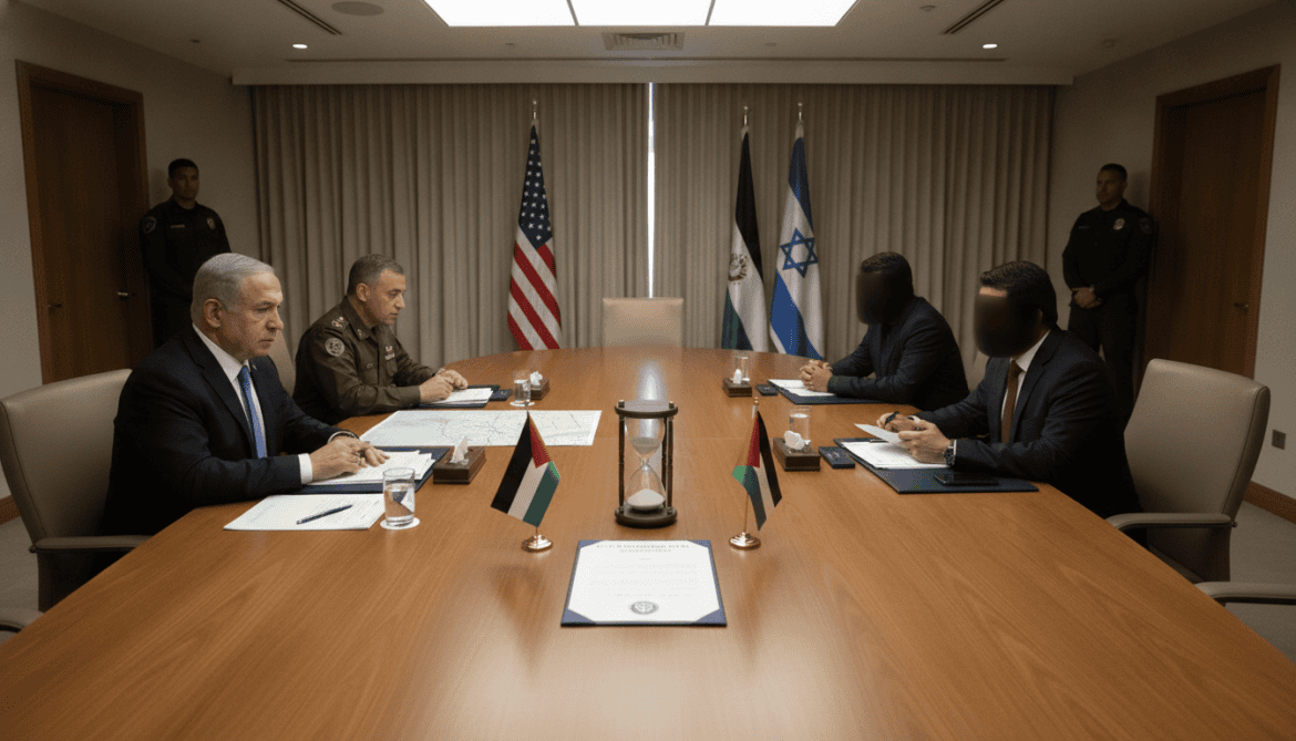US-backed plan gives Hamas, Israel 14 days to finalize three-year Gaza demilitarization
