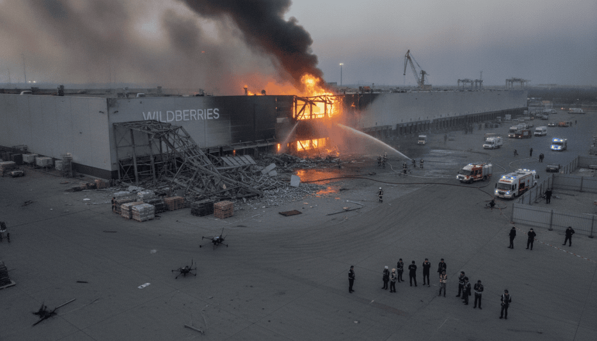 Wildberries logistics centers struck by Ukrainian drones, disrupting operations and finances