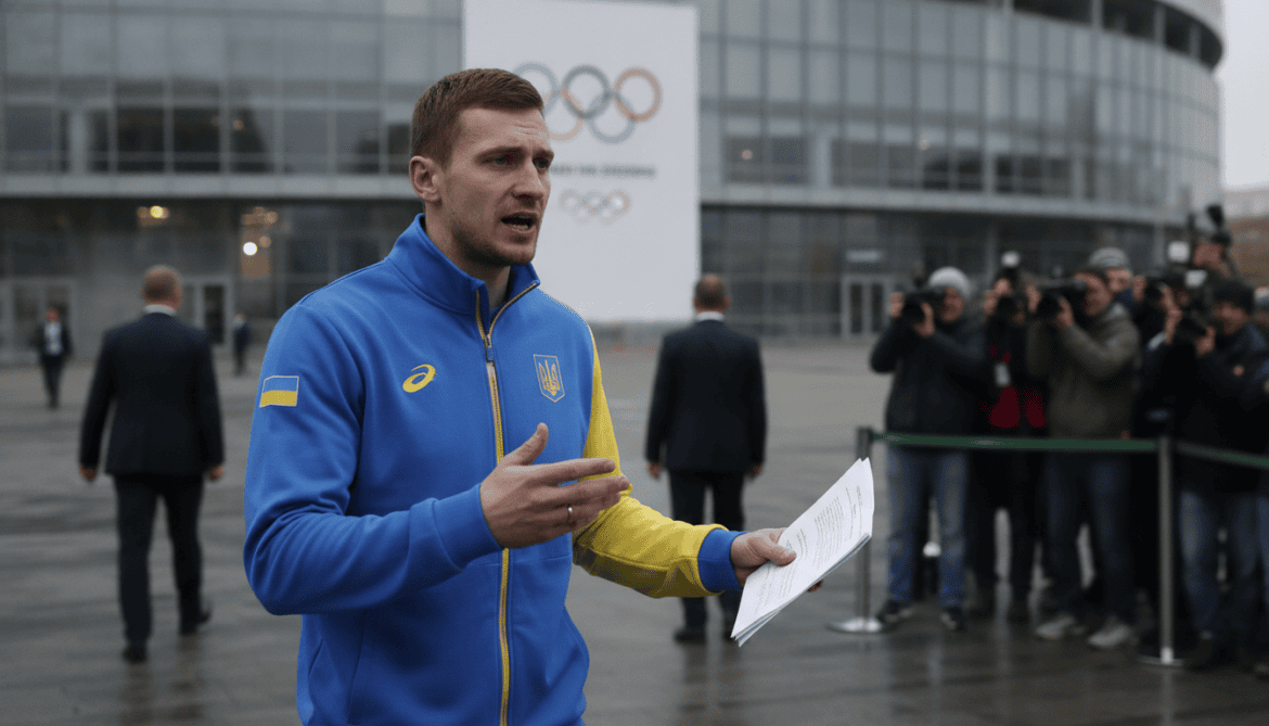 Skeleton athlete Wladyslaw Heraskewytsch accuses IOC of siding with Russia after exclusion
